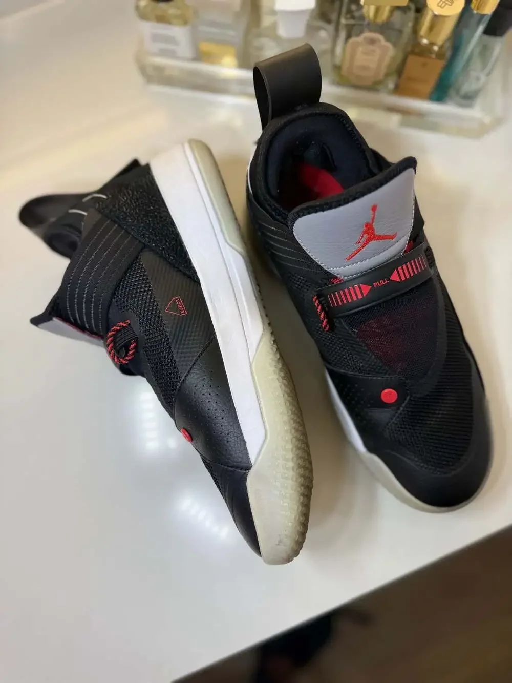 Air Jordan XXXIII SE 'Black Cement' Basketball Shoes (CD9560-006) Sz 9